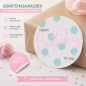 Preview: 24 Geschenkaufkleber Geburtstag rosa