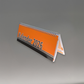 Preview: Tischkalender 2026 Orange