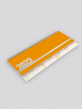 Tischkalender 2022 Orange