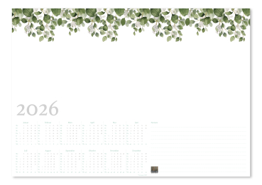 Preview: Schreibtischunterlage Eucalyptus