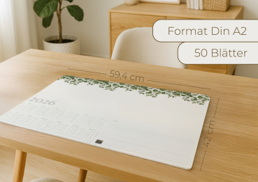 Preview: Schreibtischunterlage Eucalyptus