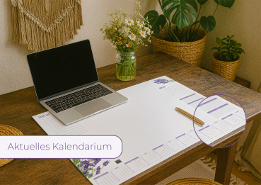 Preview: Schreibtischunterlage Lavendel