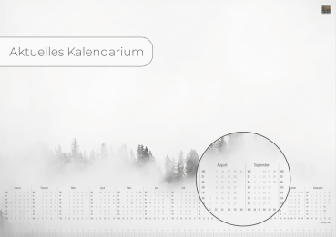 Preview: Schreibtischunterlage Waldstimmung