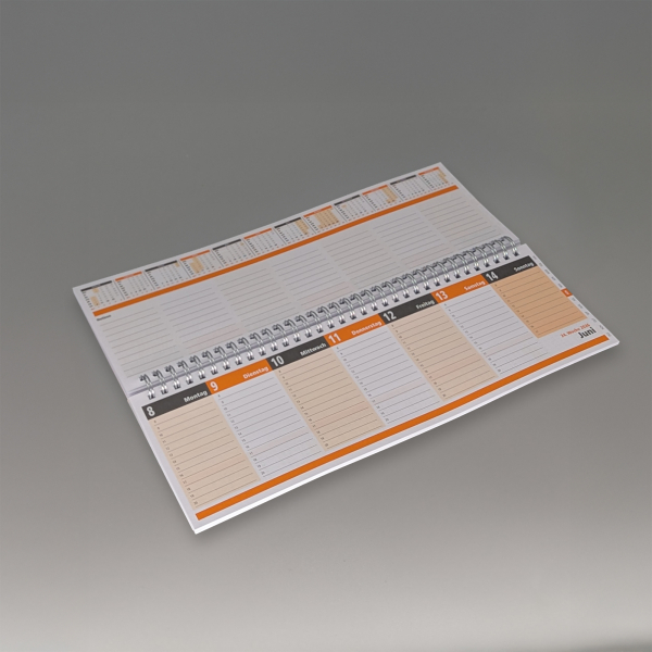 Tischkalender 2026 Orange