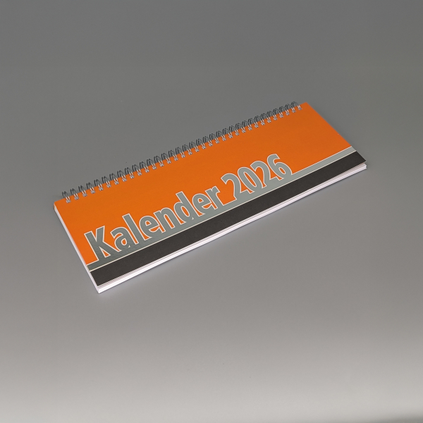 Tischkalender 2026 Orange