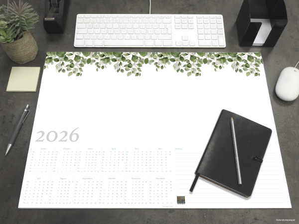 Schreibtischunterlage Eucalyptus