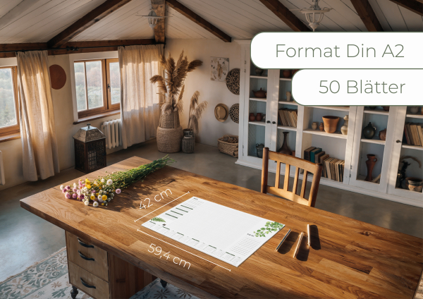 Schreibtischunterlage Leaf