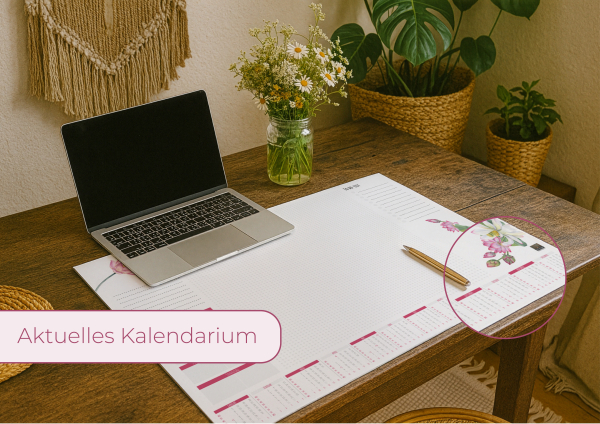 Schreibtischunterlage Lotus