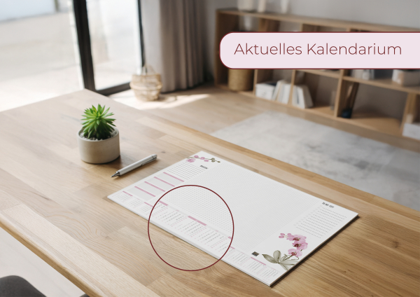 Schreibtischunterlage Orchidee