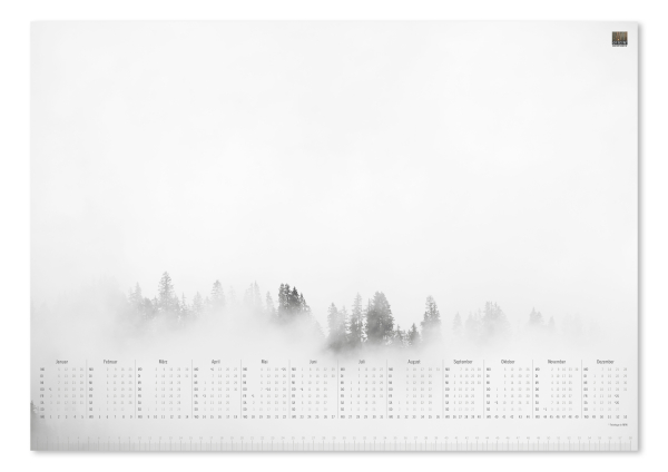 Schreibtischunterlage Waldstimmung