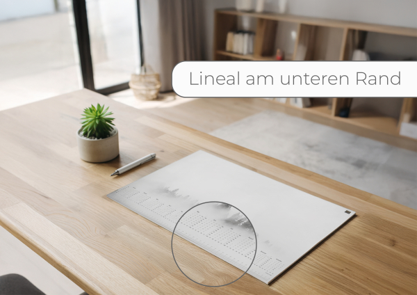 Schreibtischunterlage Waldstimmung