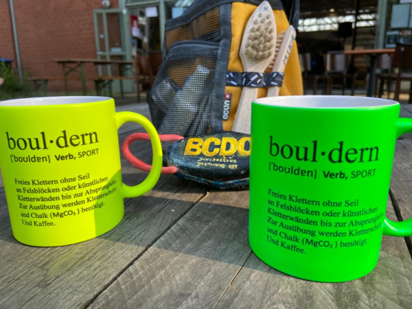 TASSE I DEFINITON BOULDERN I NEON Rot