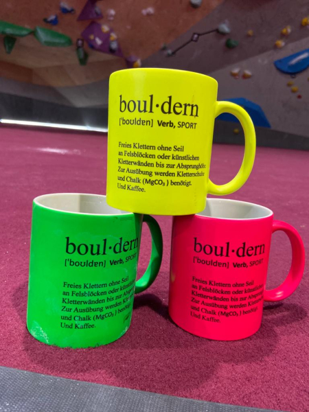 TASSE I DEFINITON BOULDERN I NEON Rot