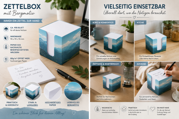 Zettelbox Berge