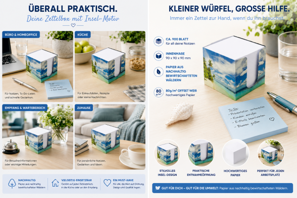 Zettelbox Palme