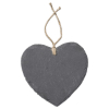 Schiefer Herzen mit Gravur